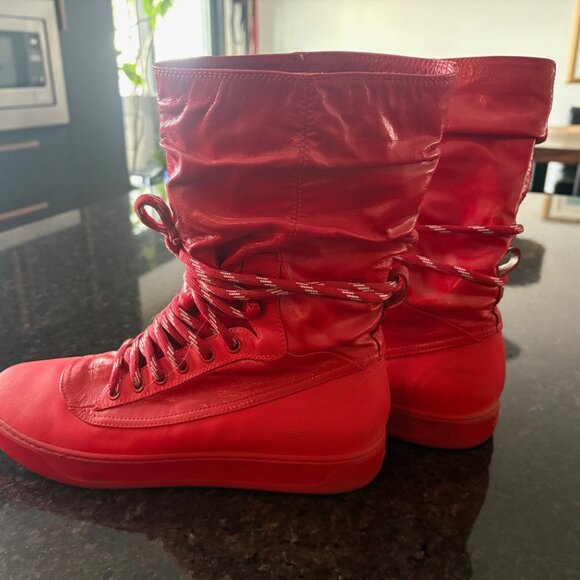 Monclair red boots - Excellent Condition - Picture 13 of 15